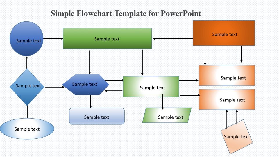 Detail Powerpoint Flowchart Template Nomer 34