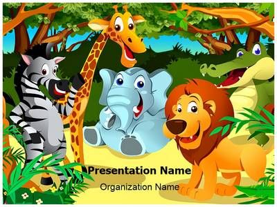 Detail Powerpoint Jungle Template Nomer 27