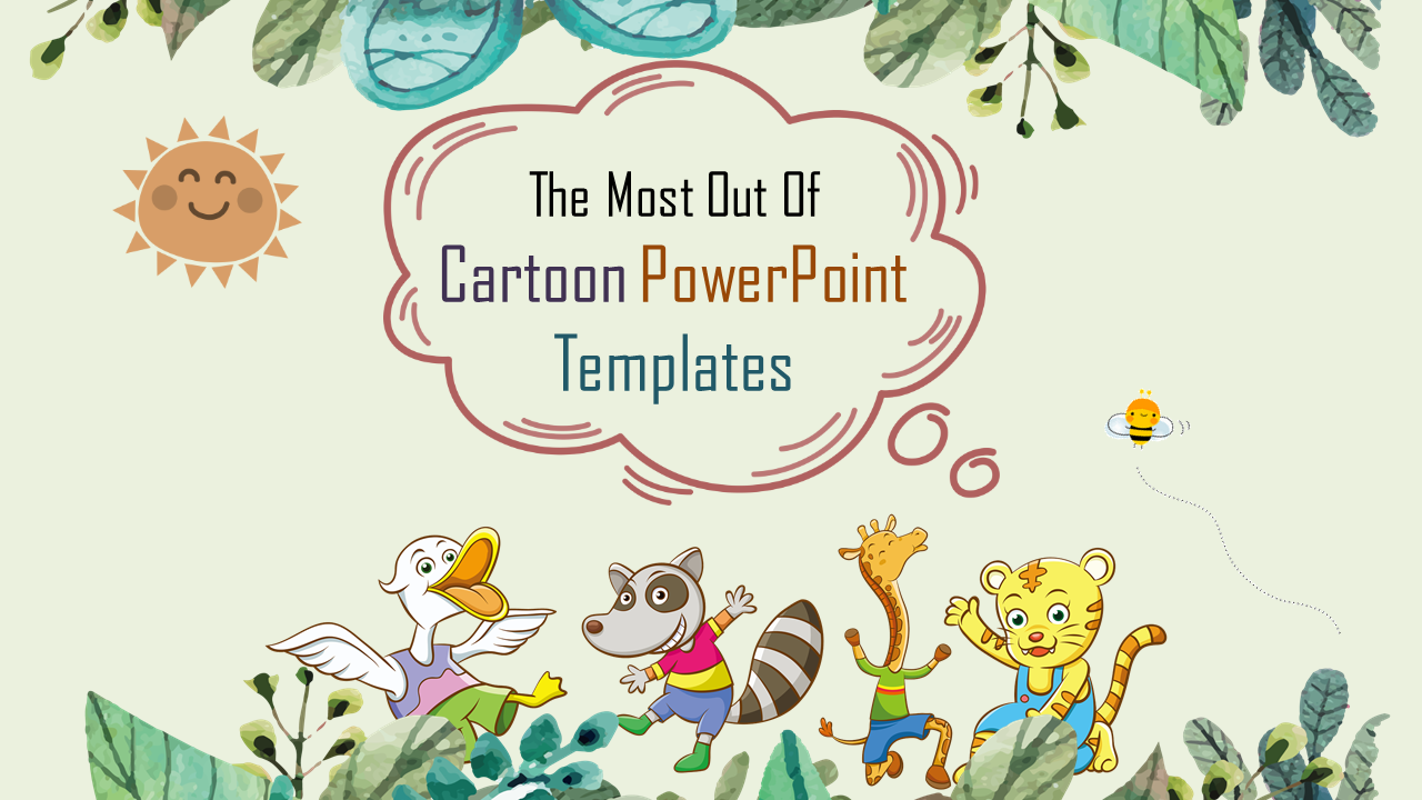 Detail Powerpoint Jungle Template Nomer 33