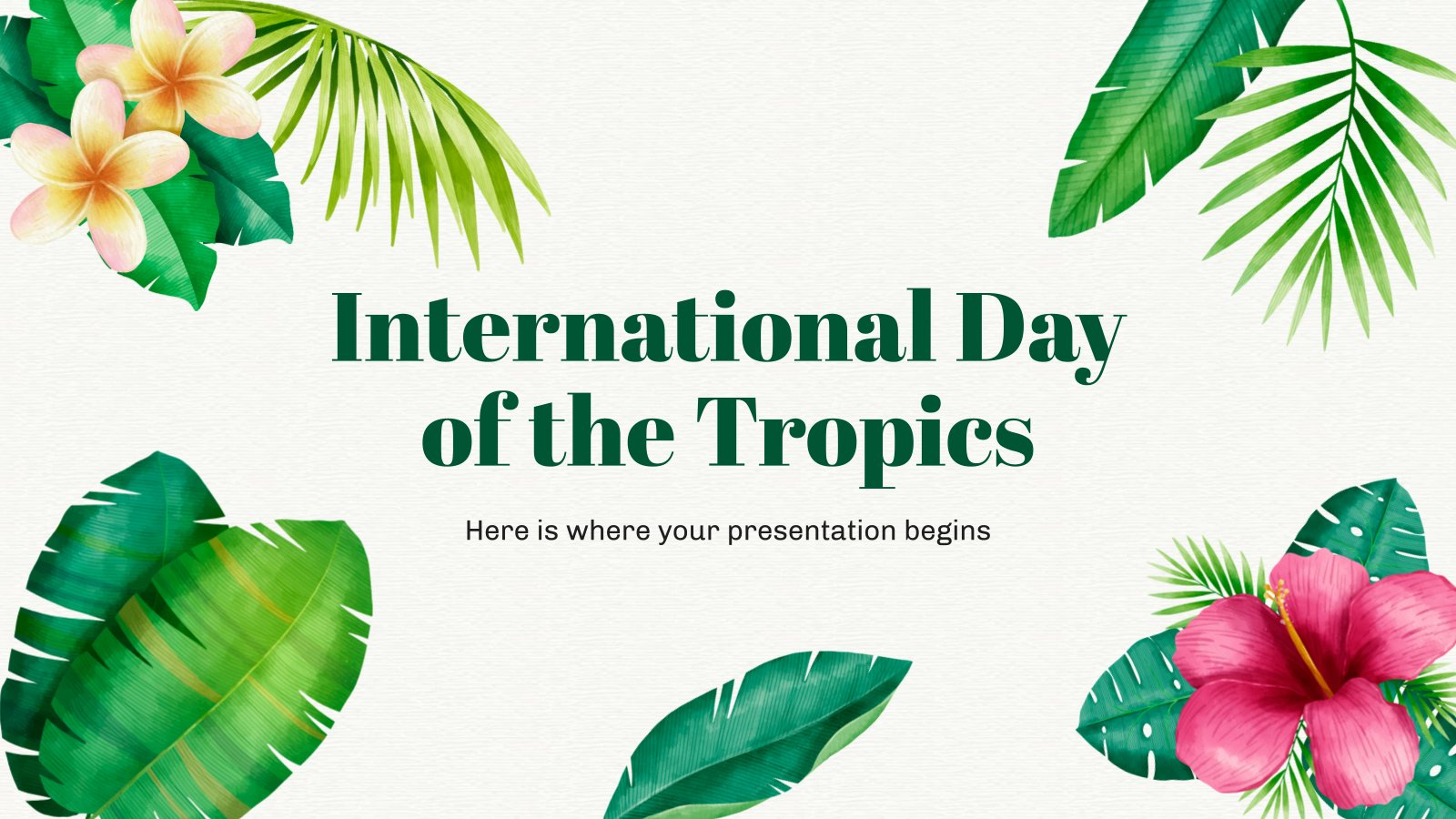 Detail Powerpoint Jungle Template Nomer 39