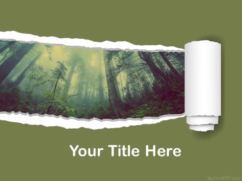 Detail Powerpoint Jungle Template Nomer 41