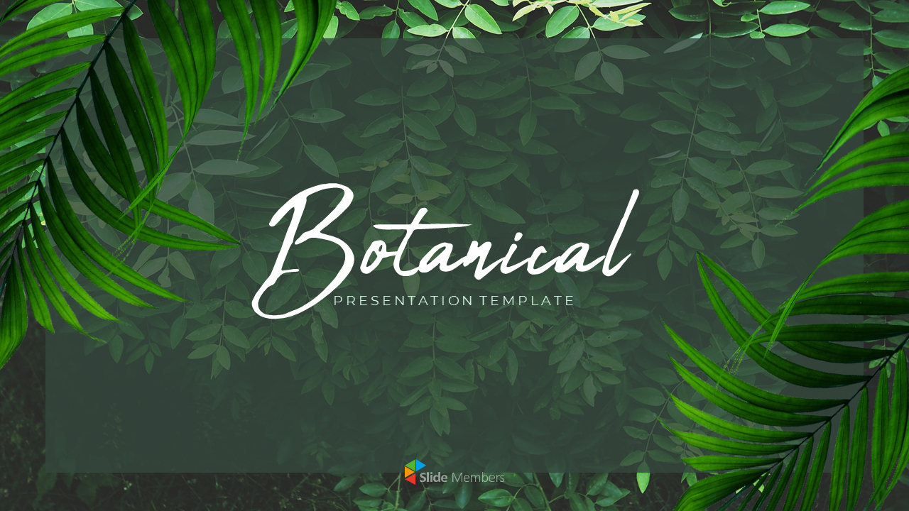 Detail Powerpoint Jungle Template Nomer 5