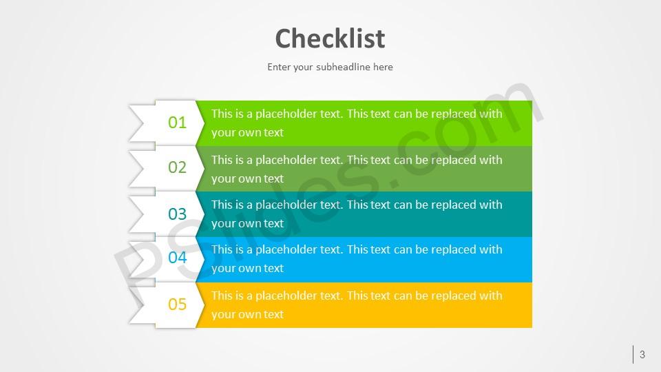 Detail Powerpoint List Template Nomer 19