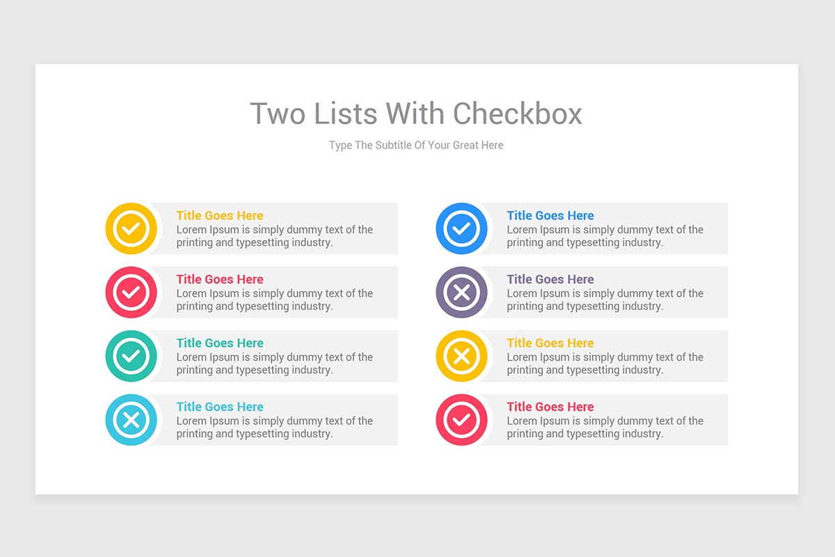 Detail Powerpoint List Template Nomer 24