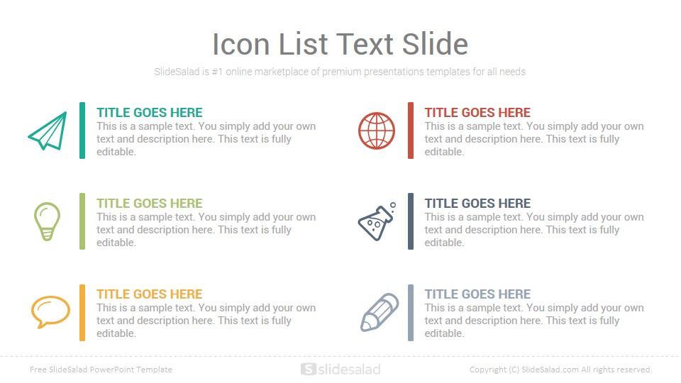 Detail Powerpoint List Template Nomer 45