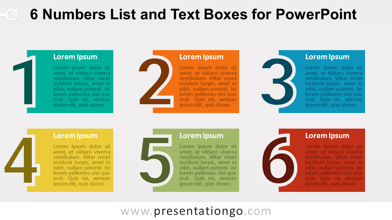 Detail Powerpoint List Template Nomer 54