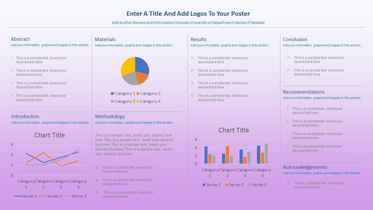 Detail Powerpoint Poster Template Nomer 37