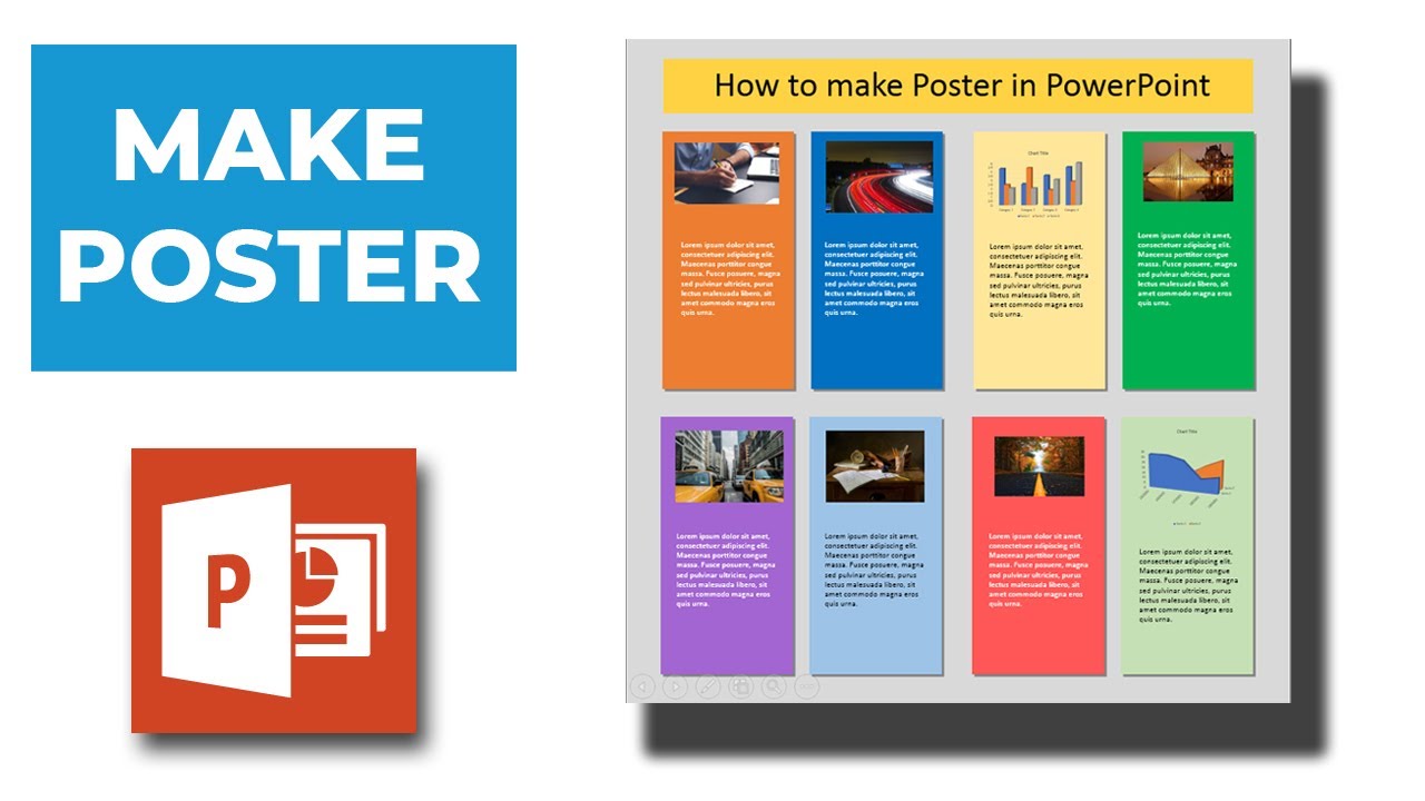 Detail Powerpoint Poster Template Nomer 39