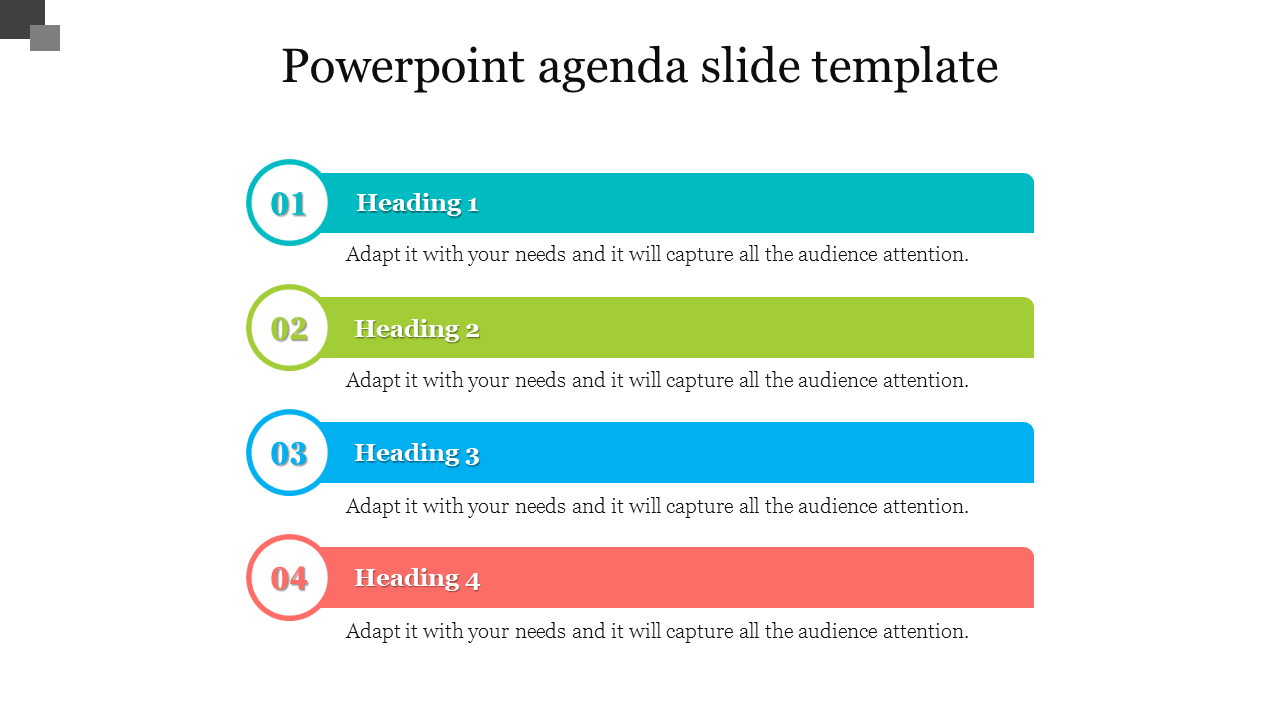 Detail Powerpoint Presentation Agenda Template Nomer 15