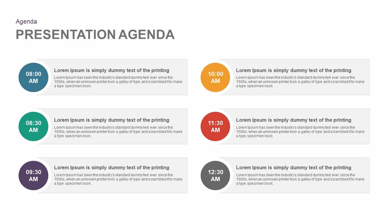 Detail Powerpoint Presentation Agenda Template Nomer 3