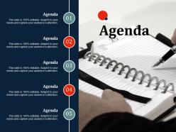 Detail Powerpoint Presentation Agenda Template Nomer 21