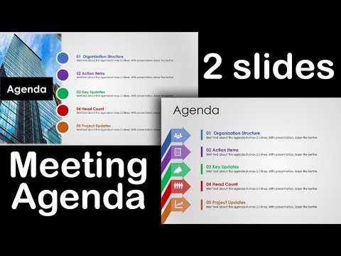 Detail Powerpoint Presentation Agenda Template Nomer 27