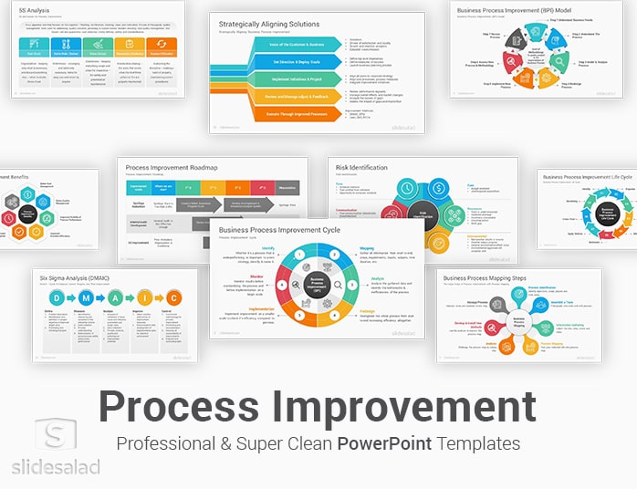 Detail Powerpoint Process Template Free Nomer 11