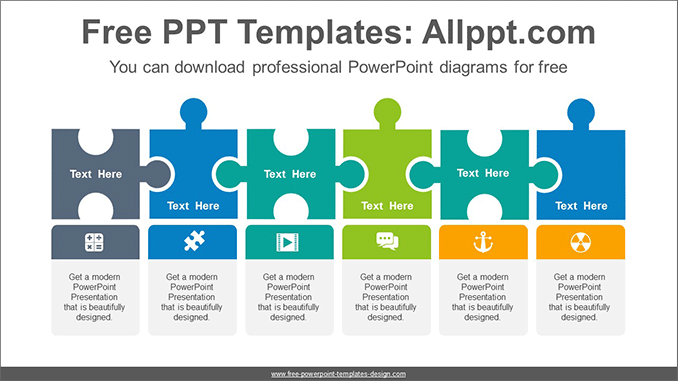 Detail Powerpoint Process Template Free Nomer 23