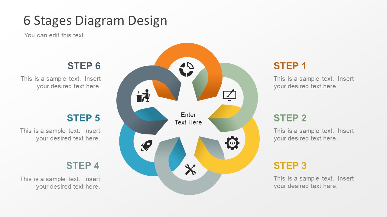 Detail Powerpoint Process Template Free Nomer 41