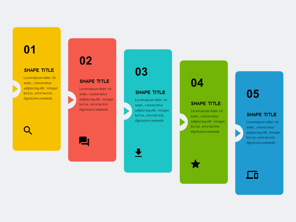 Detail Powerpoint Process Template Free Nomer 44