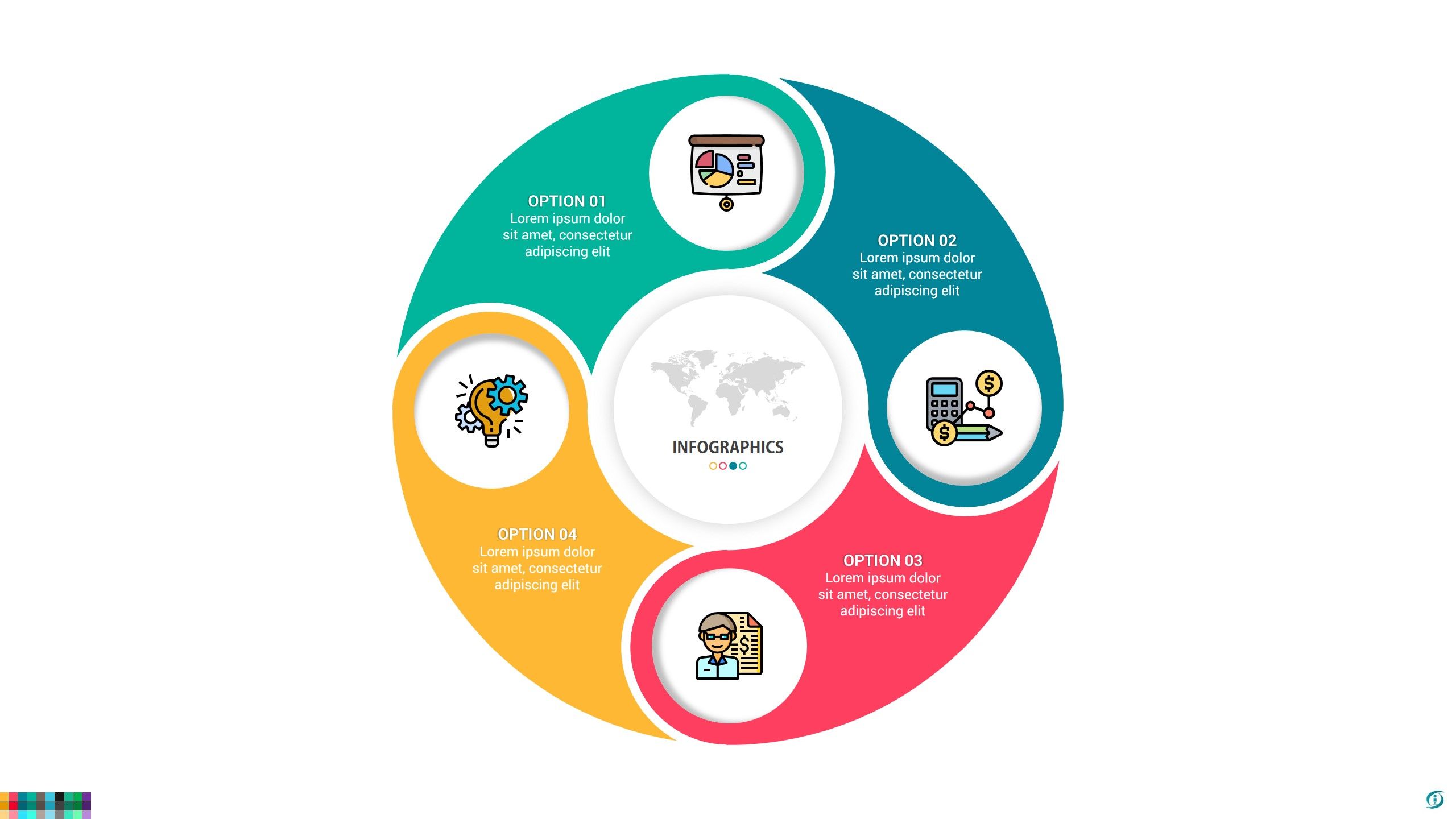 Detail Powerpoint Process Template Free Nomer 46