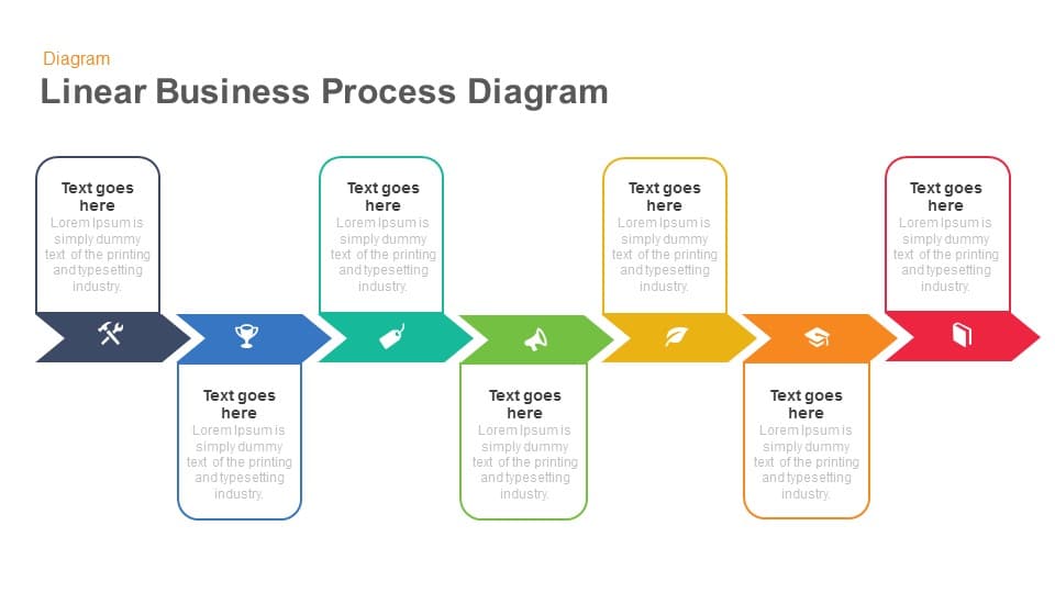 Detail Powerpoint Process Template Free Nomer 7