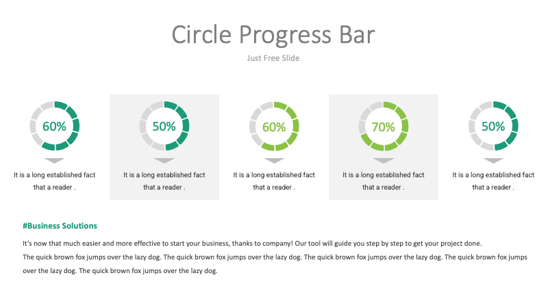 Detail Powerpoint Progress Bar Template Nomer 14