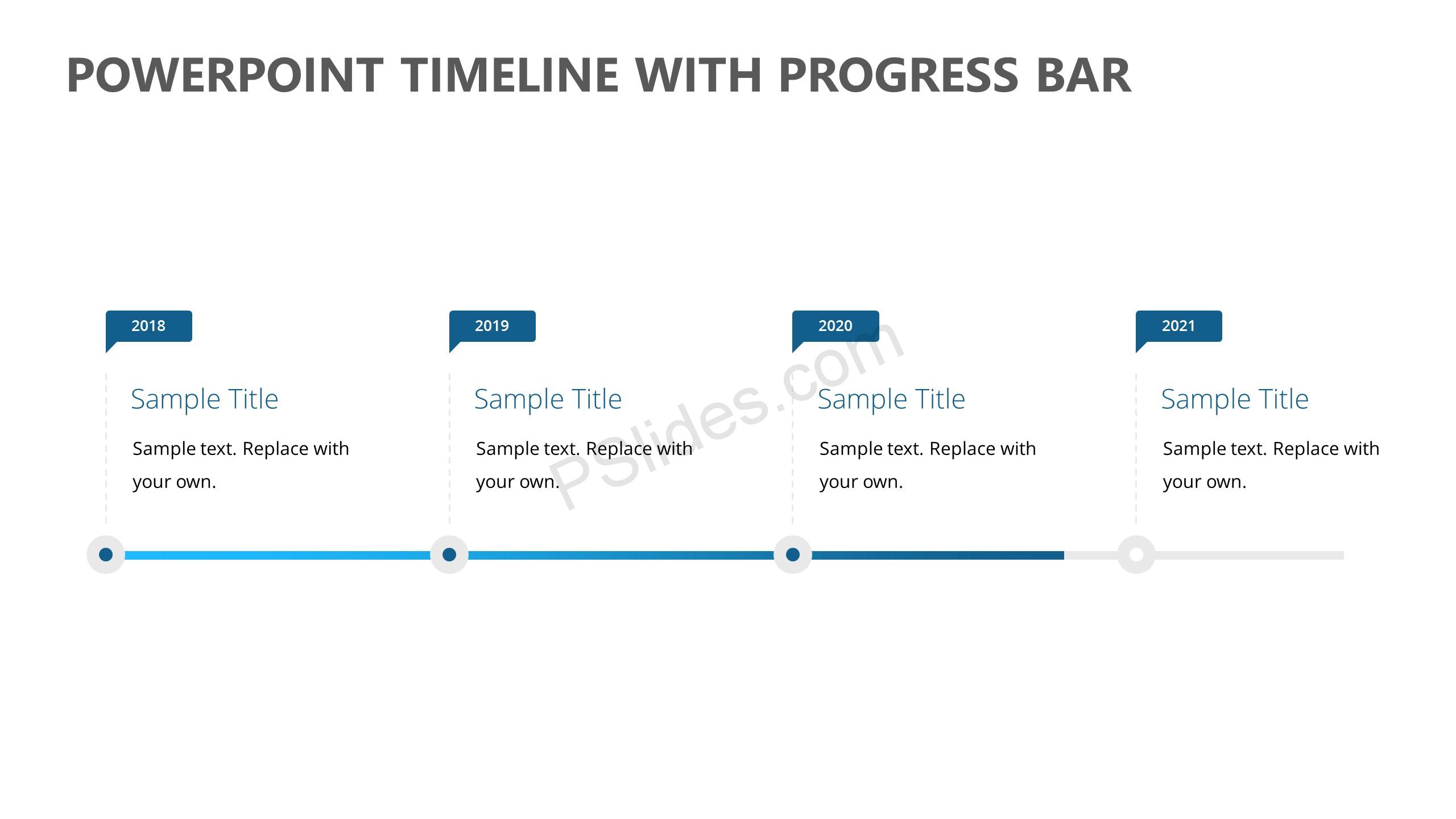 Detail Powerpoint Progress Bar Template Nomer 27