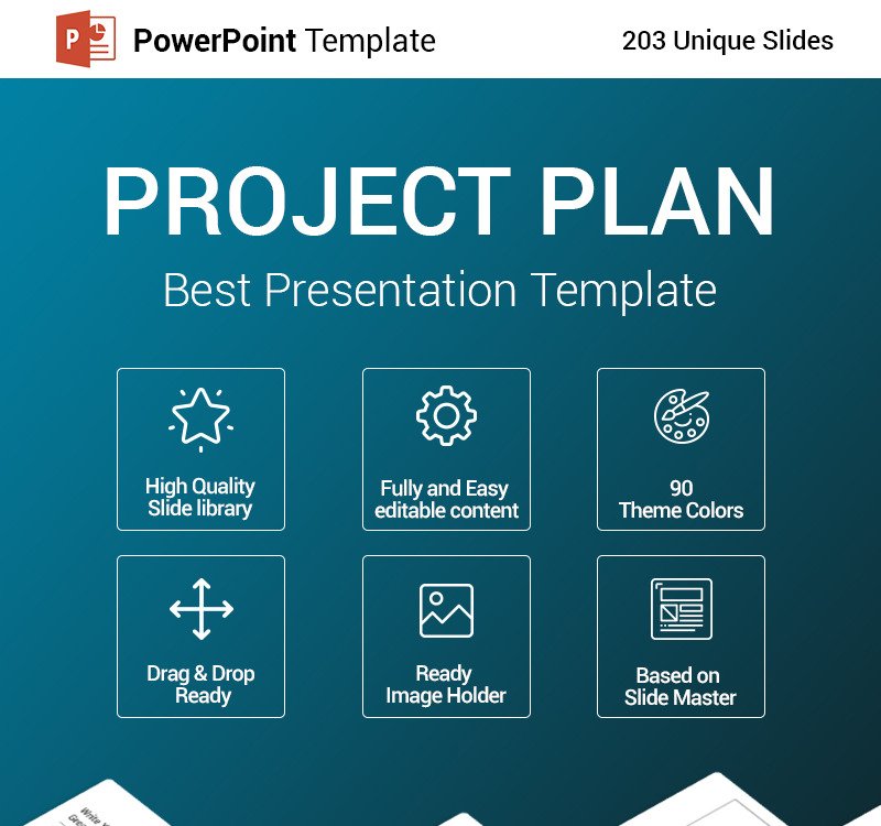 Detail Powerpoint Project Schedule Template Nomer 25