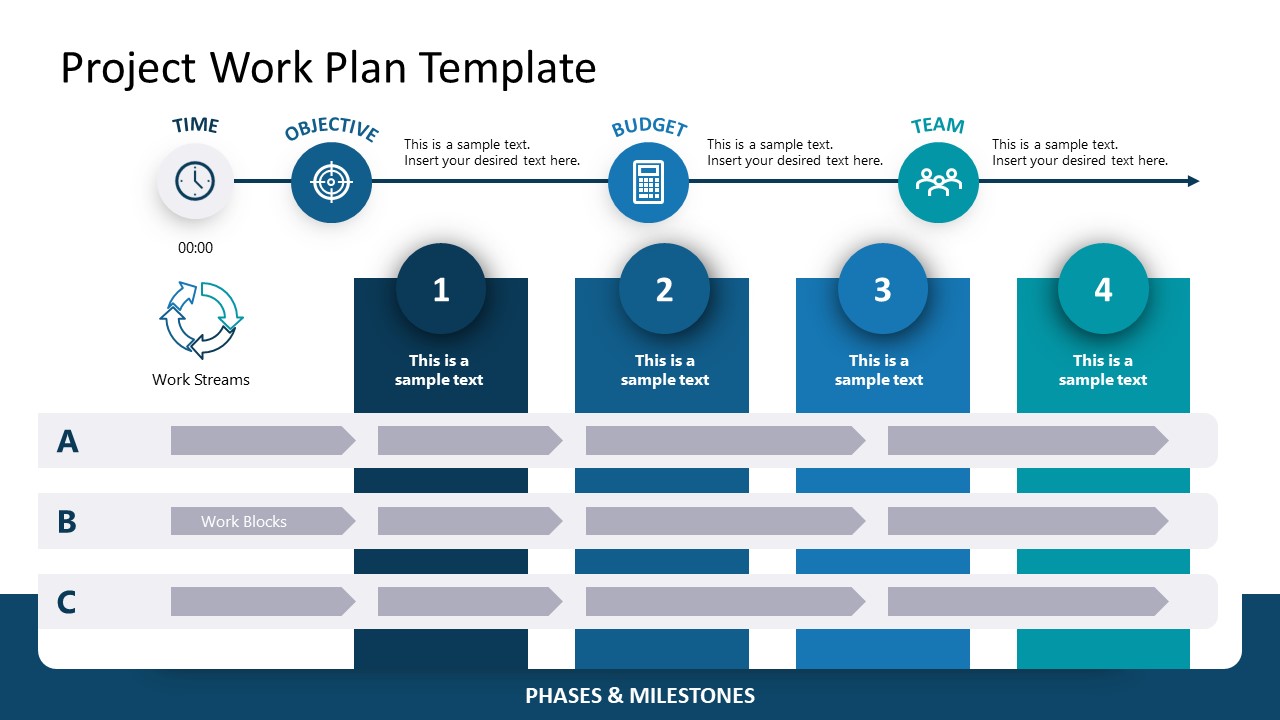 Detail Powerpoint Project Schedule Template Nomer 5