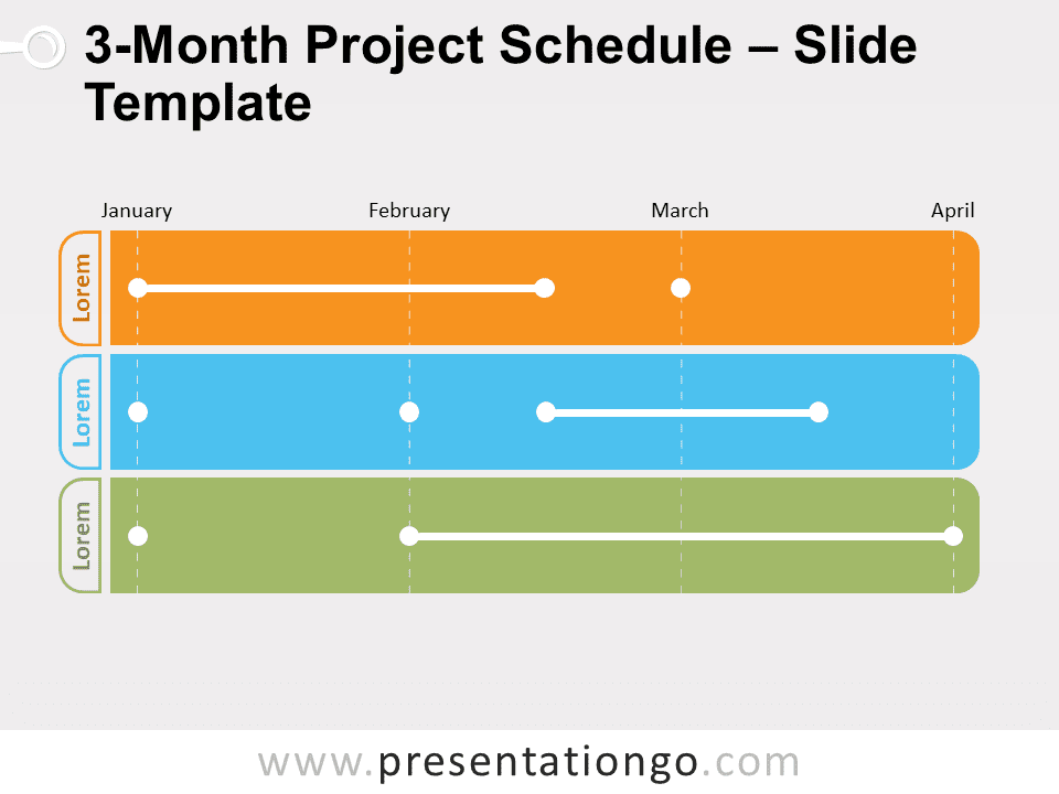 Detail Powerpoint Project Schedule Template Nomer 48