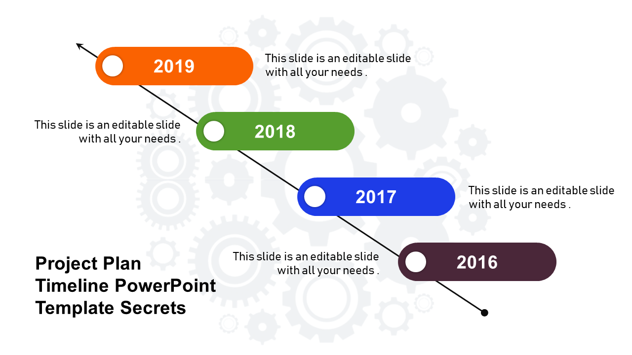 Detail Powerpoint Project Schedule Template Nomer 54