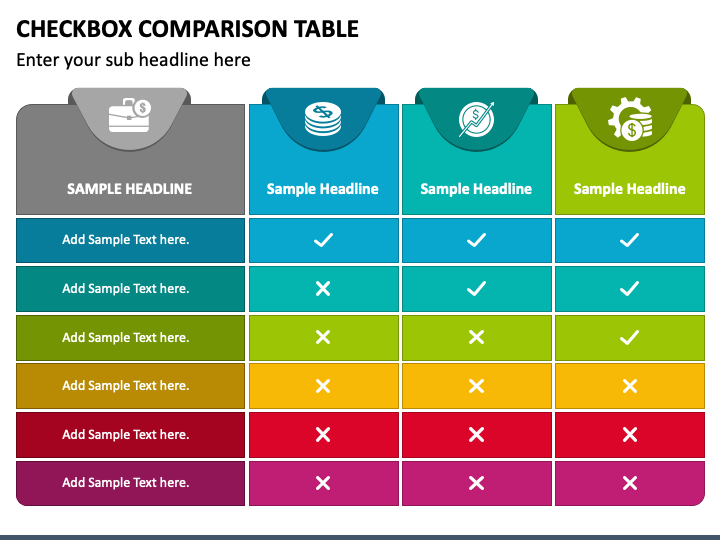 Detail Powerpoint Table Template Nomer 49