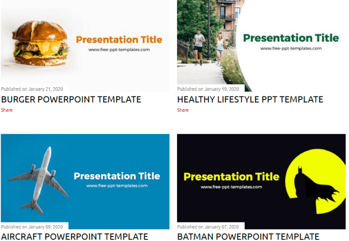 Detail Powerpoint Template Behance Nomer 23