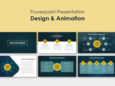 Detail Powerpoint Template Behance Nomer 32