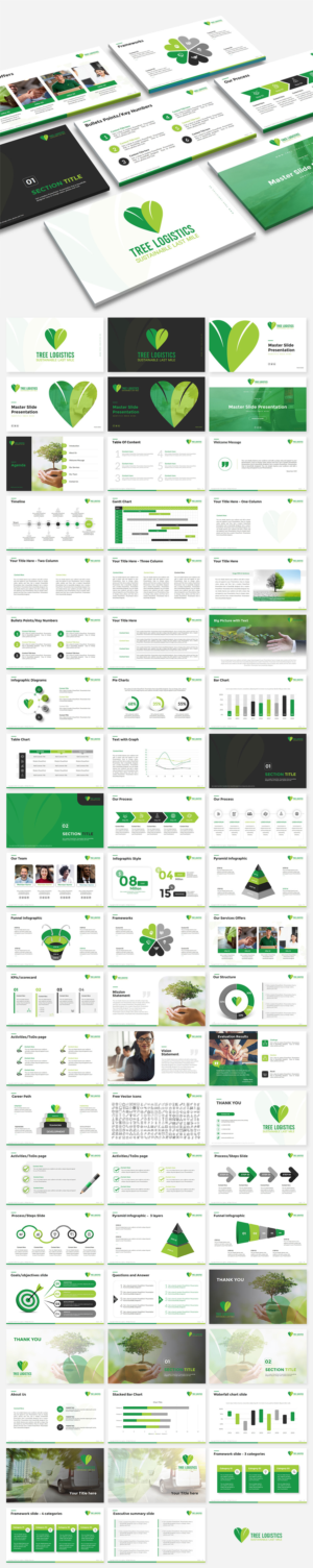 Detail Powerpoint Template Behance Nomer 40