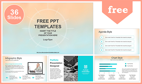 Detail Powerpoint Template Design Nomer 14