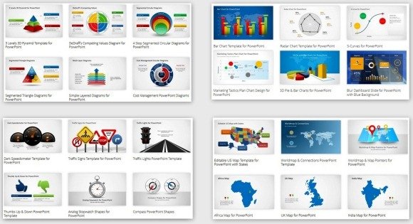 Detail Powerpoint Template Design Nomer 39