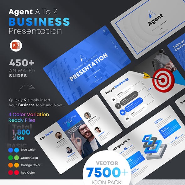 Detail Powerpoint Template Design Nomer 43