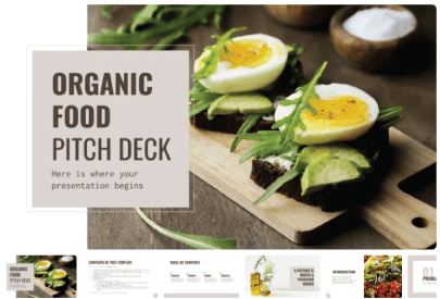 Detail Powerpoint Template Food Theme Free Nomer 28