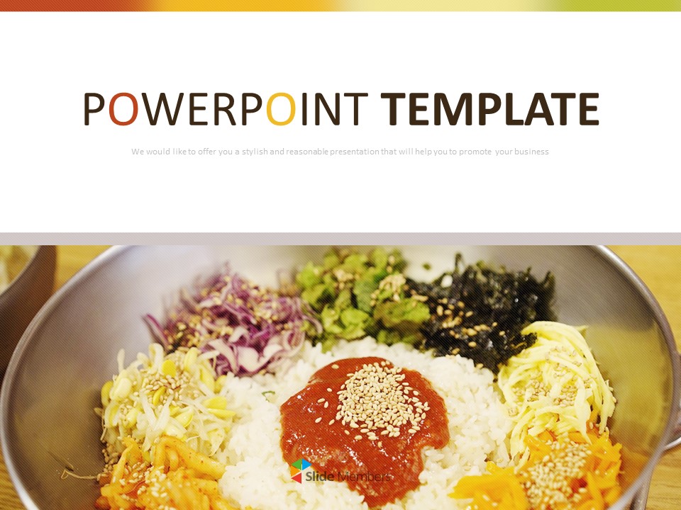 Detail Powerpoint Template Food Theme Free Nomer 41