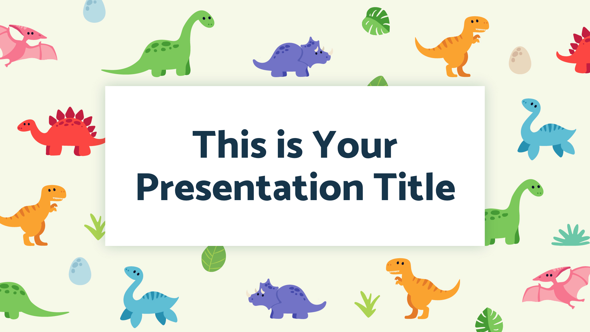 Detail Powerpoint Template Free Children Nomer 20