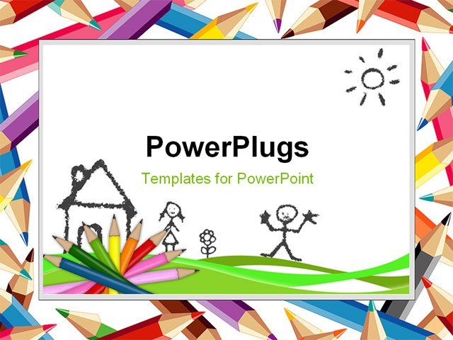 Detail Powerpoint Template Free Children Nomer 24