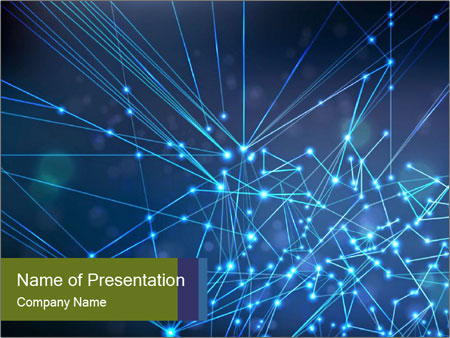 Detail Powerpoint Template Geometric Nomer 31