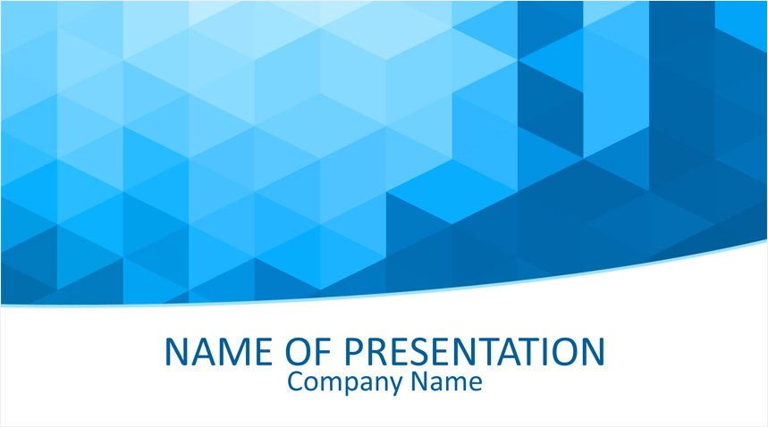 Detail Powerpoint Template Geometric Nomer 52