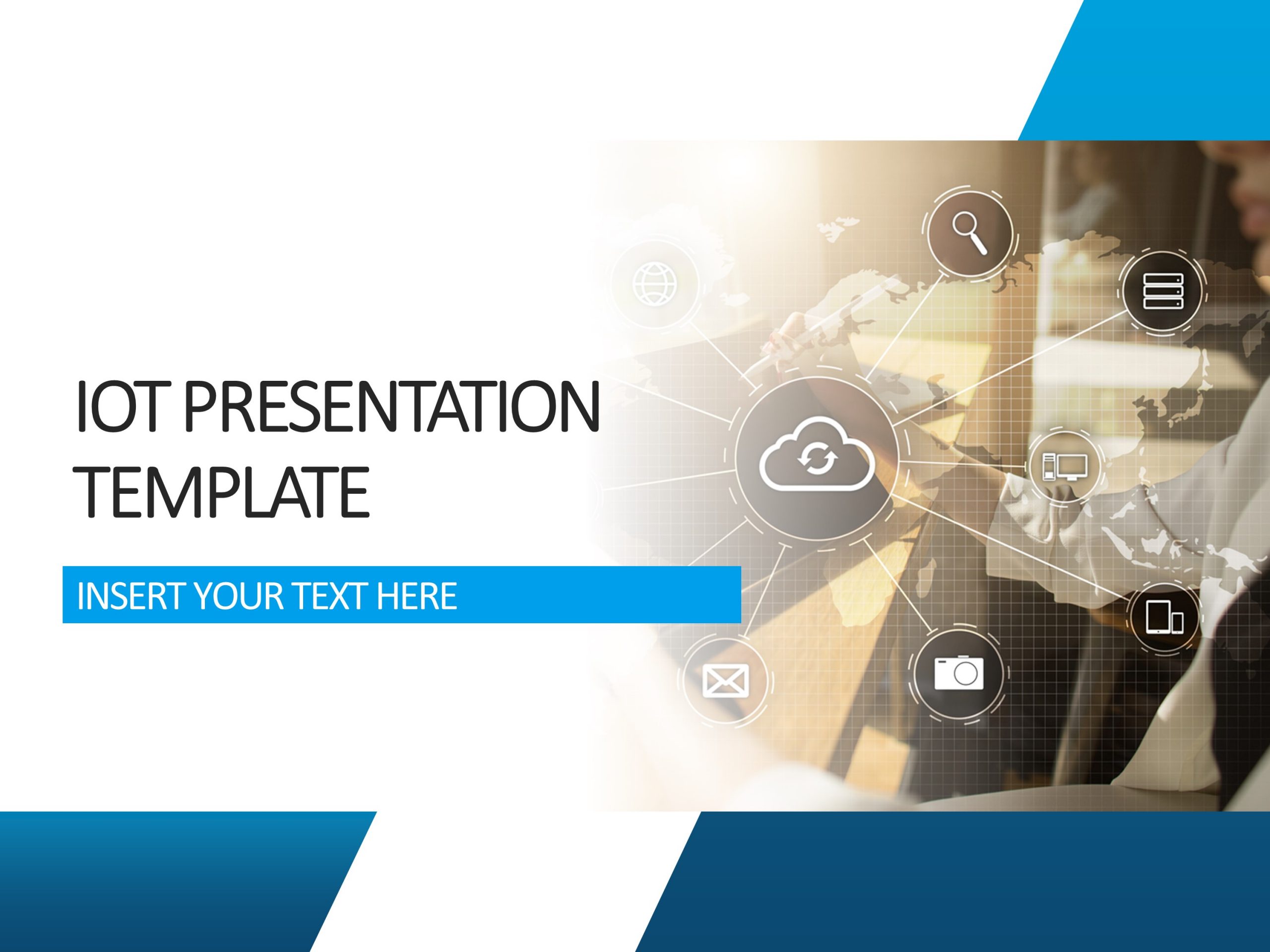 Powerpoint Template Iot - KibrisPDR