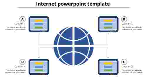 Detail Powerpoint Template Iot Nomer 39