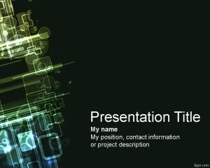 Detail Powerpoint Template Iot Nomer 44