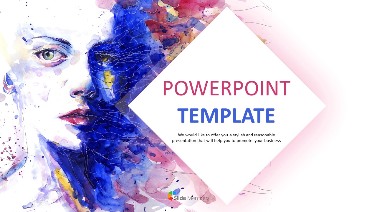 Detail Powerpoint Template Portrait Nomer 12