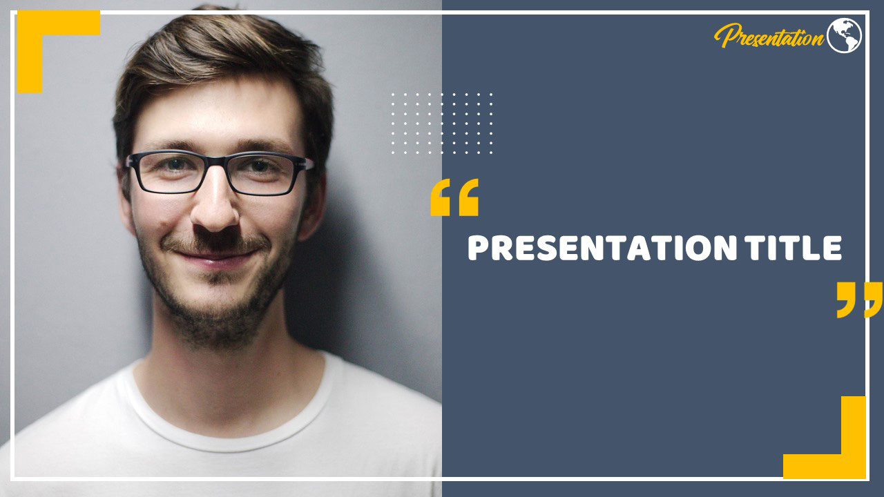 Detail Powerpoint Template Portrait Nomer 22