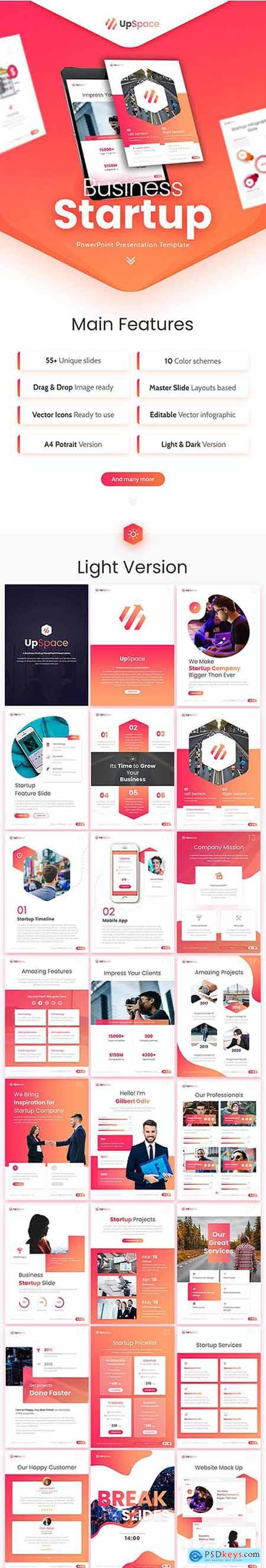 Detail Powerpoint Template Portrait Nomer 27