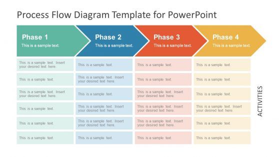 Detail Powerpoint Template Process Flow Free Nomer 19