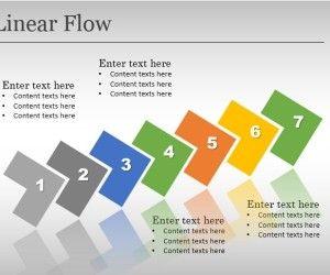 Detail Powerpoint Template Process Flow Free Nomer 45