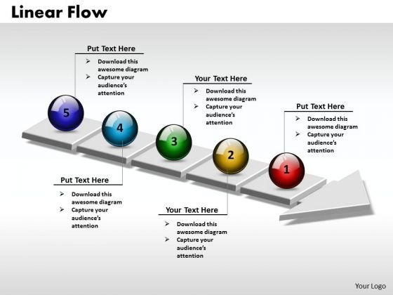 Detail Powerpoint Template Process Flow Free Nomer 7